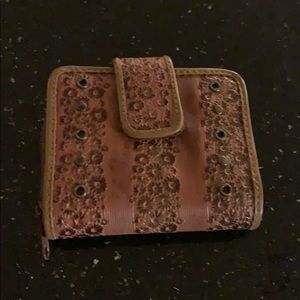 Small Wallet With Keychain